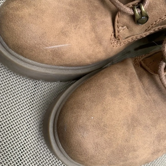 INDIGO RD. Women’s Mallory Boots, Size 7.5 M, Tan With Ivory Sherpa Fall - Picture 3 of 7